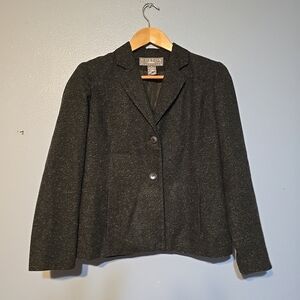 Norton Mcnaughton Petites Woll Blend Suit Jacket Blazer Women's Size 4 Petite